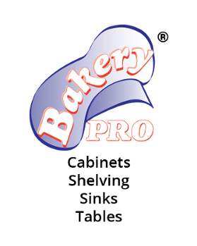 Bakery Pro® Cabinets Shelving Sinks Tables